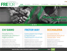 Tablet Screenshot of fretor.com